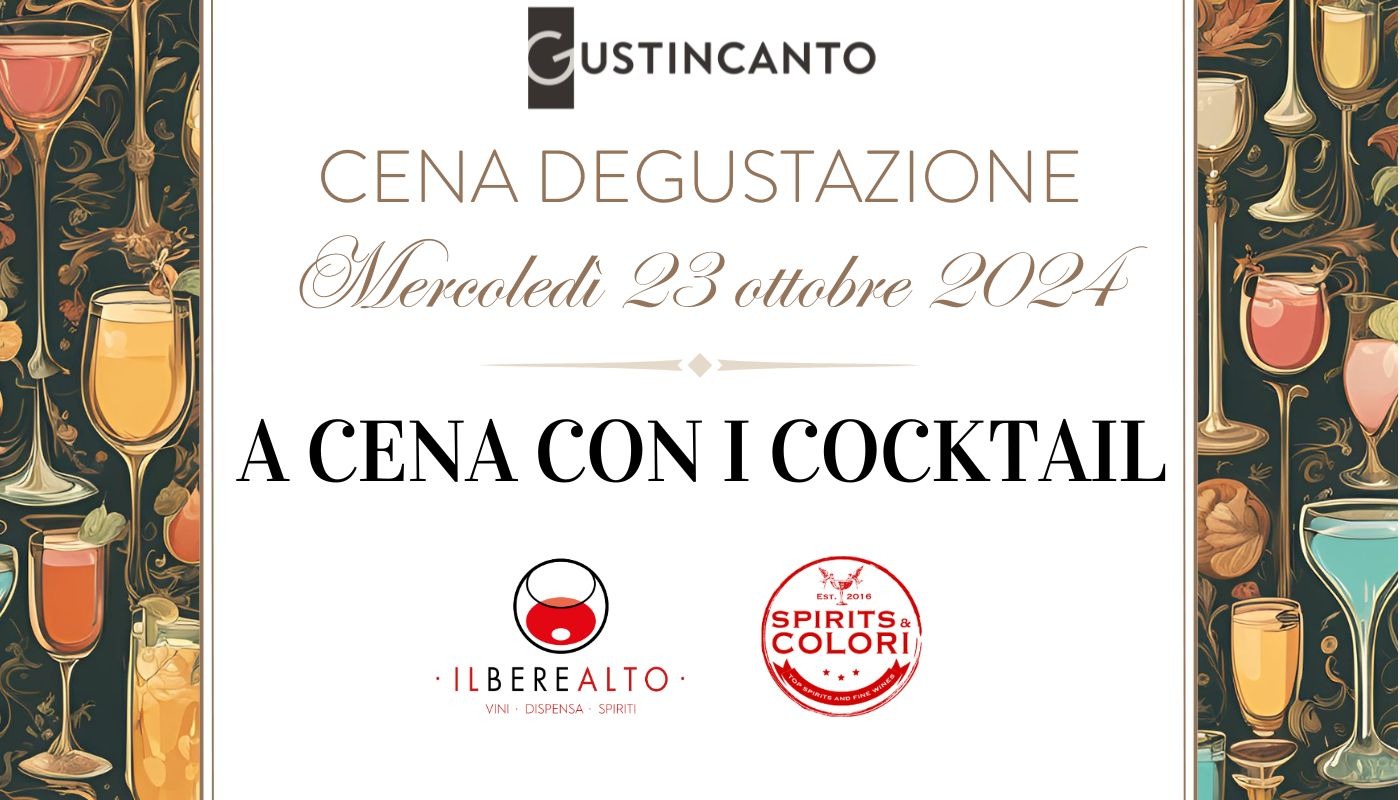 Cena degustazione al ristorante Gustincanto 